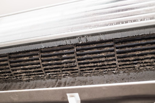 Dirty Spilt System Air Conditioner